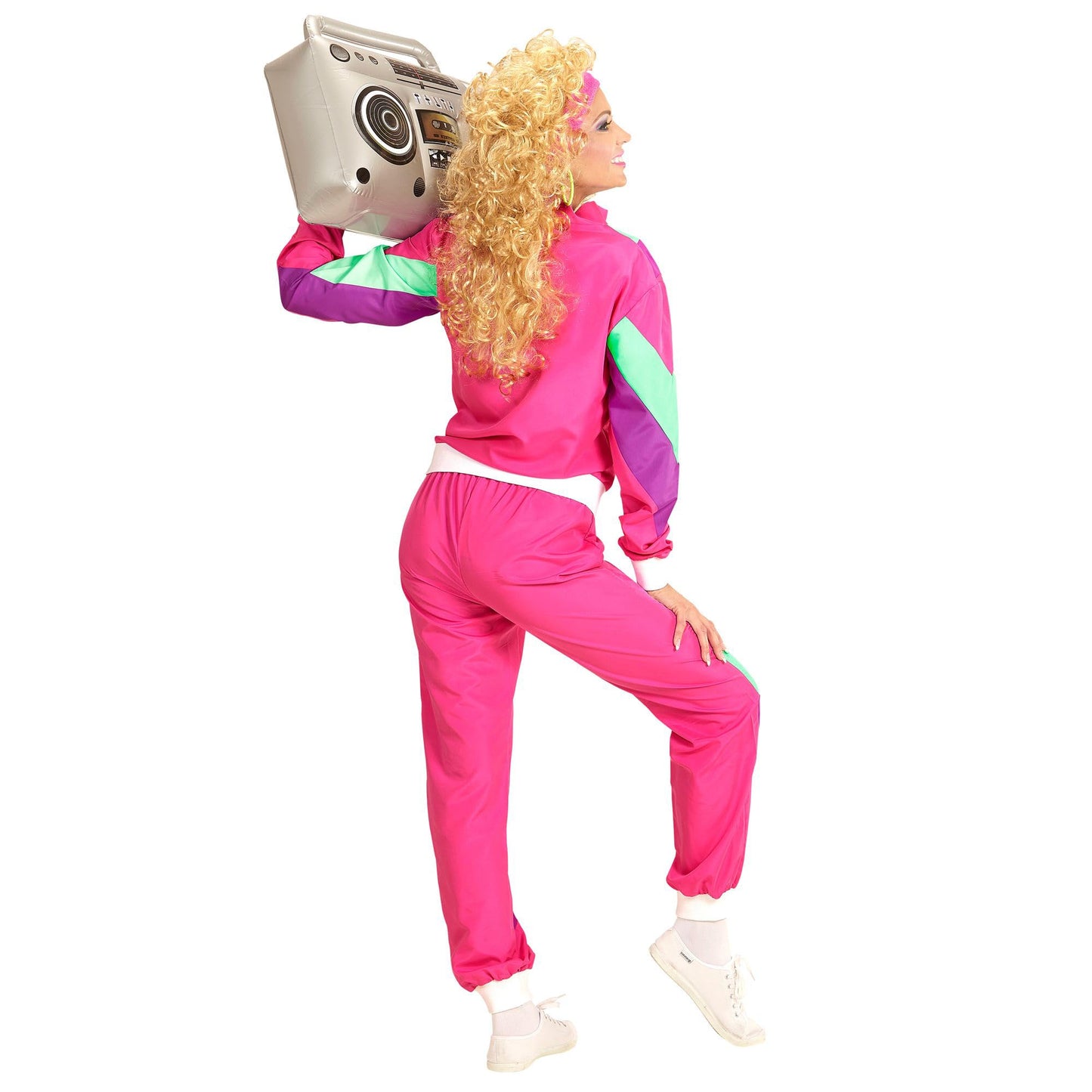 WIDMANN MILANO Fashion de Petrecere - Costum Trainingsanzug, Outfit din Anii '80, Jogginganzug, Outfit de Gust Prost, Costume de Carnaval