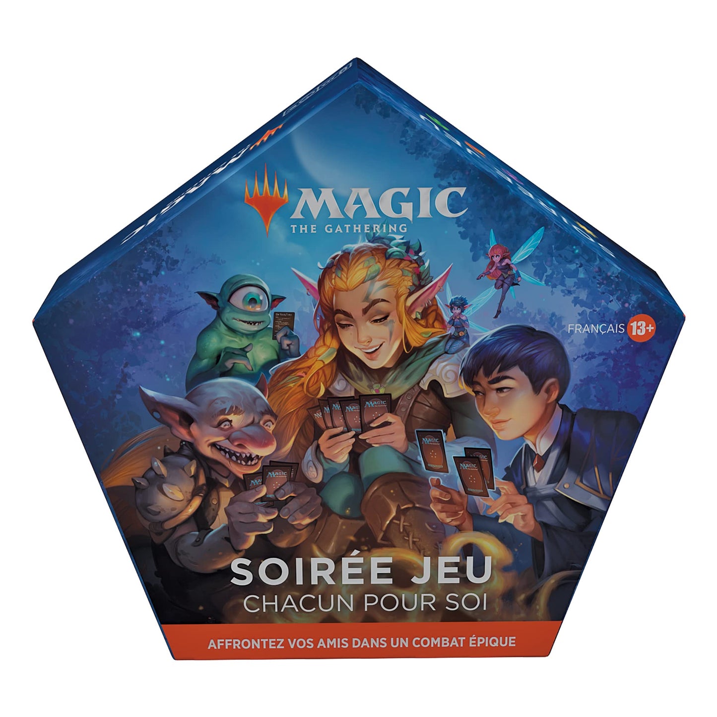 Magic the Gathering Game Night: Free-for-All 2022, Fantasy Card Game for 2–5 Players-Amazon Exclusive, D01510000