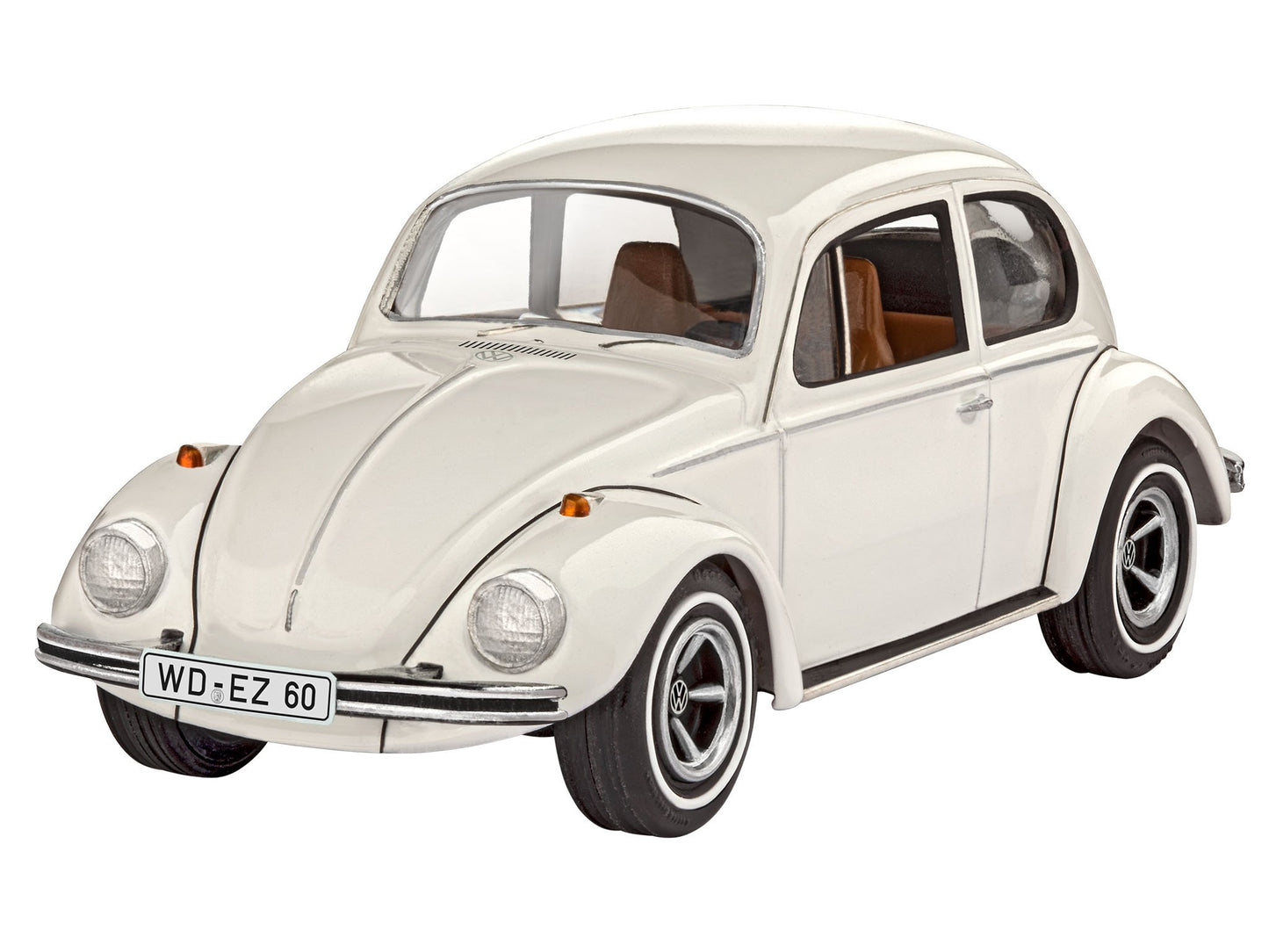 Revell Kit de modelare Auto 1:32 - Volkswagen VW Käfer 1968 (VW Beetle) cu detalii autentice, Nivel 3, 07681