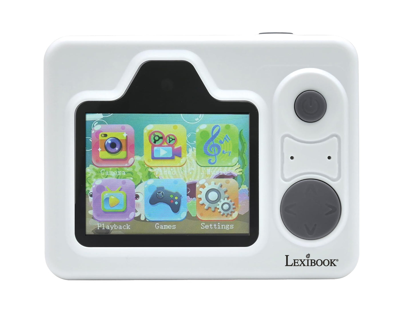 Cameră Lexibook DJ160 StarCAM Print HD cu imprimantă instant, foto, video, selfie, funcții muzicale și de joc, set de personalizare și card SD de 32GB, alb, dimensiune unică.
