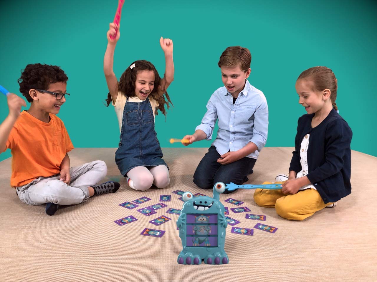 Schmidt Spiele 40557 Vânător de Monștri, Joc Activ, Colorat