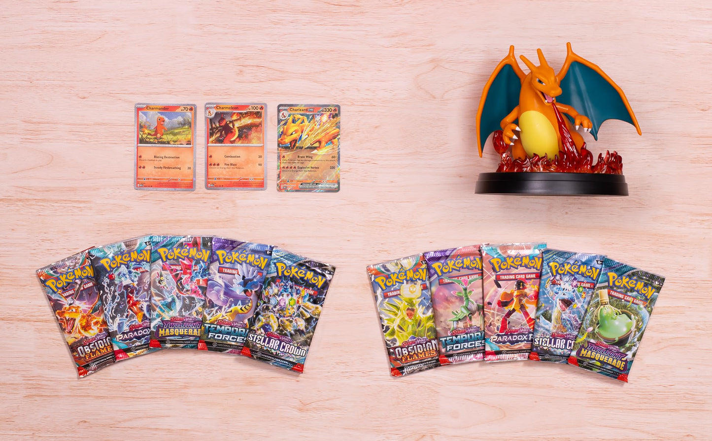 Colecția Pokémon Charizard ex Super-Premium, Multicolor