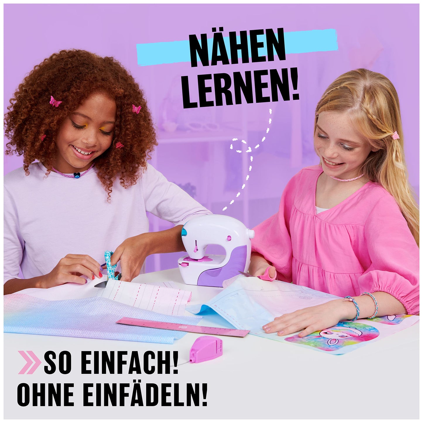 Cool Maker Stitch n Style Mașină de cusut, 6 proiecte, 8+ ani