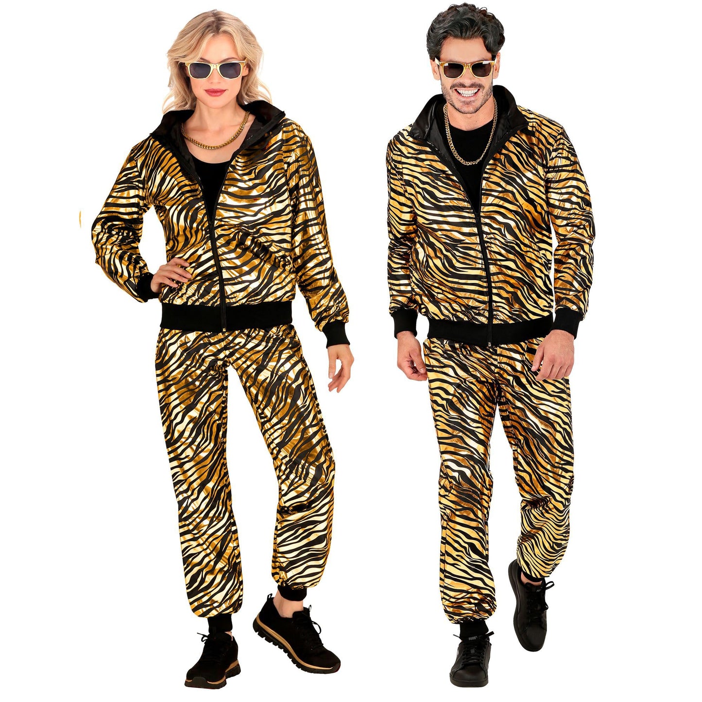 WIDMANN MILANO Costume de Petrecere - Training cu Model Animal, Outfit Anii '80, Jogging, Costum de Carnaval