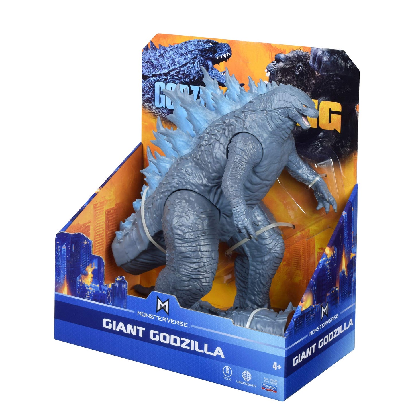 Figurina de Acțiune Articulată Godzilla vs Kong 11 Zoll - Ed. Limitată, Neagră, pentru Copii de la 4 Ani