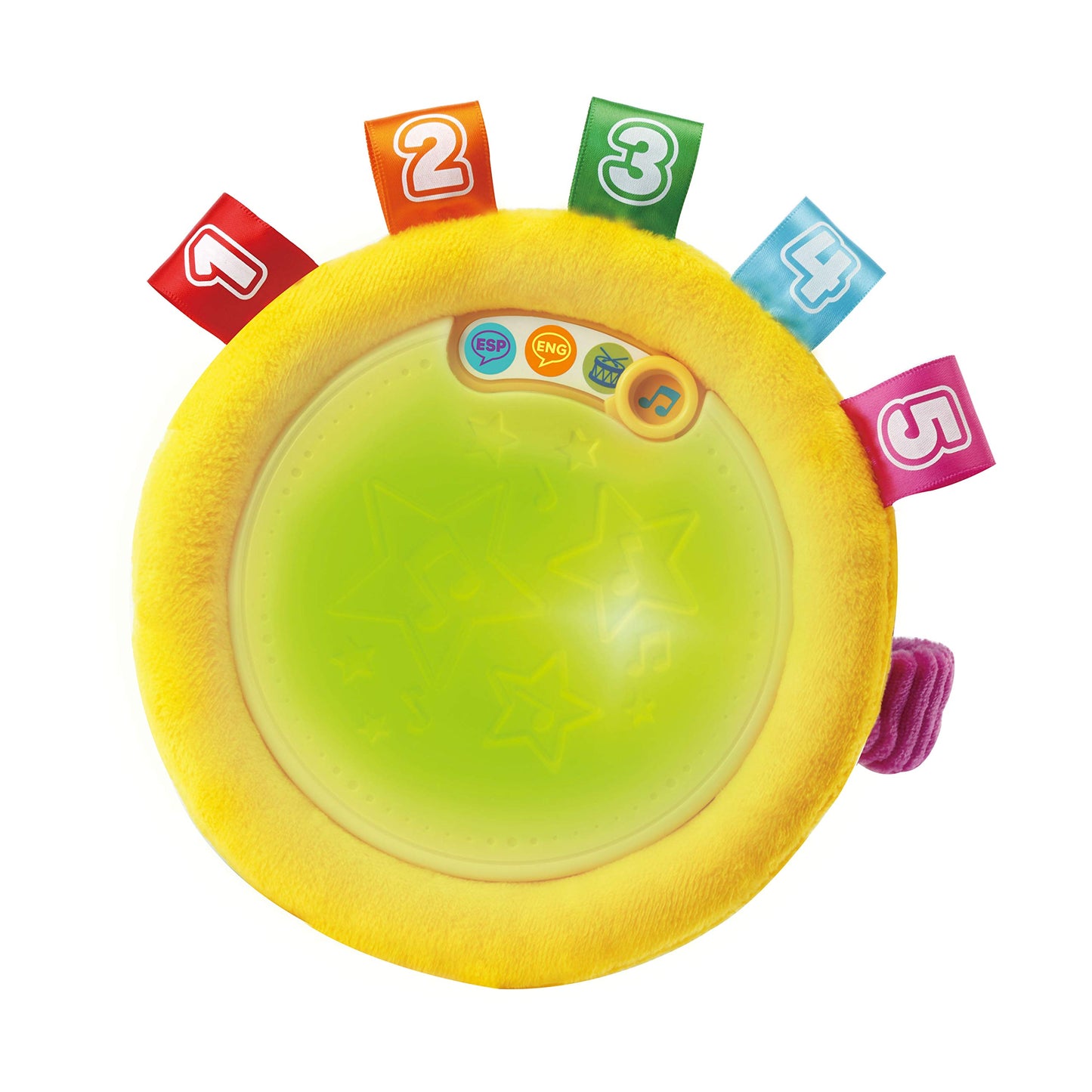 VTech Toba cu Lumini Magice | Jucărie pentru Bebeluși +6 Luni | Bilingvă Spaniolă-Engleză | Peste 100 de Cântece, Melodii, Fraze și Sunete