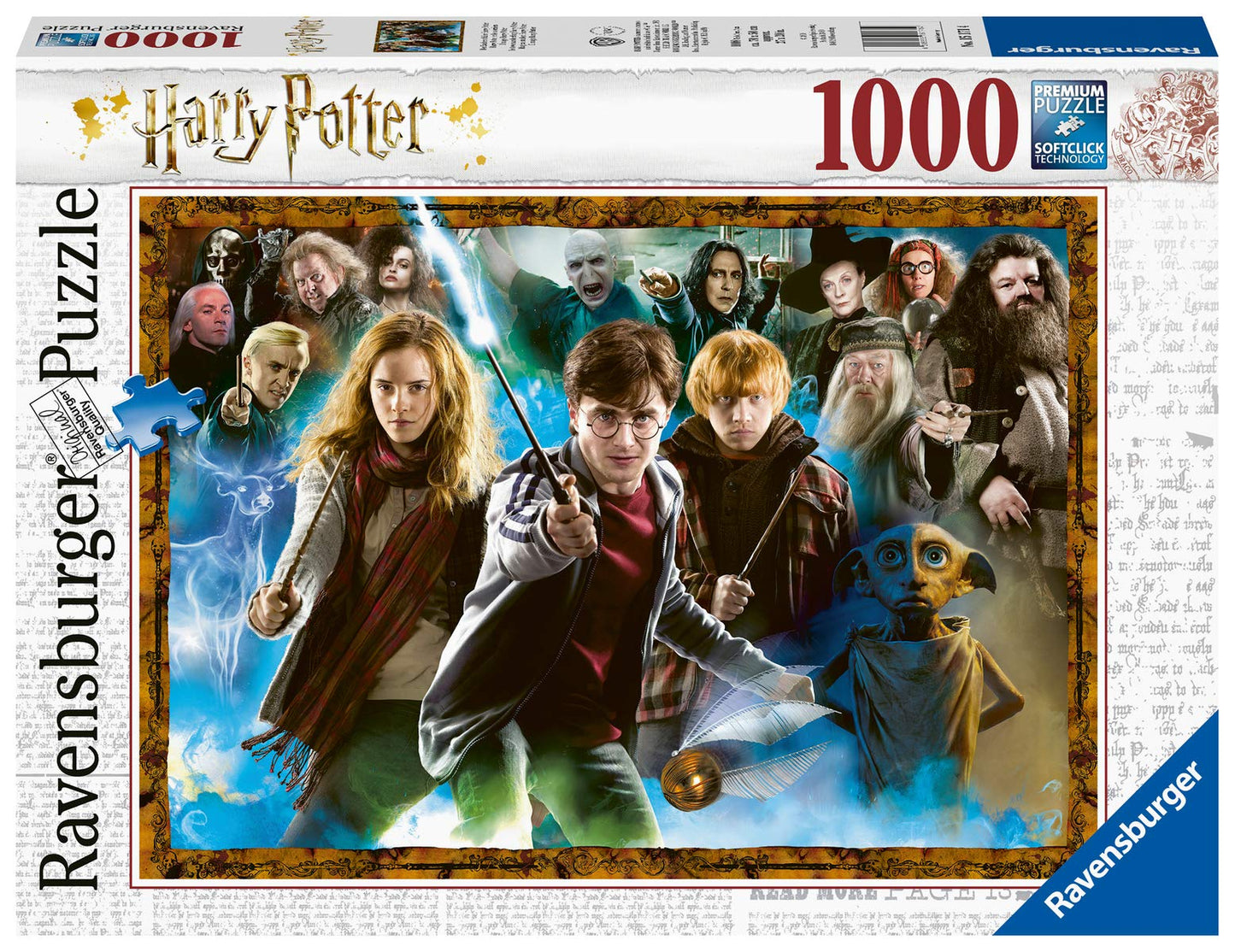 Ravensburger 15171 Puzzle Harry Potter, 1000 piese