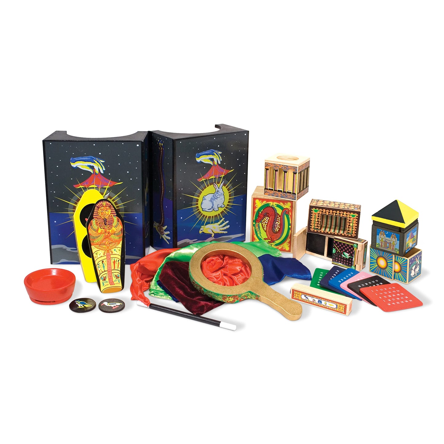 Melissa & Doug Set de Magie de Lux | Magician - Joc de Rol | Jucărie pentru Copii | 8+ | Cadou pentru Băieți sau Fete