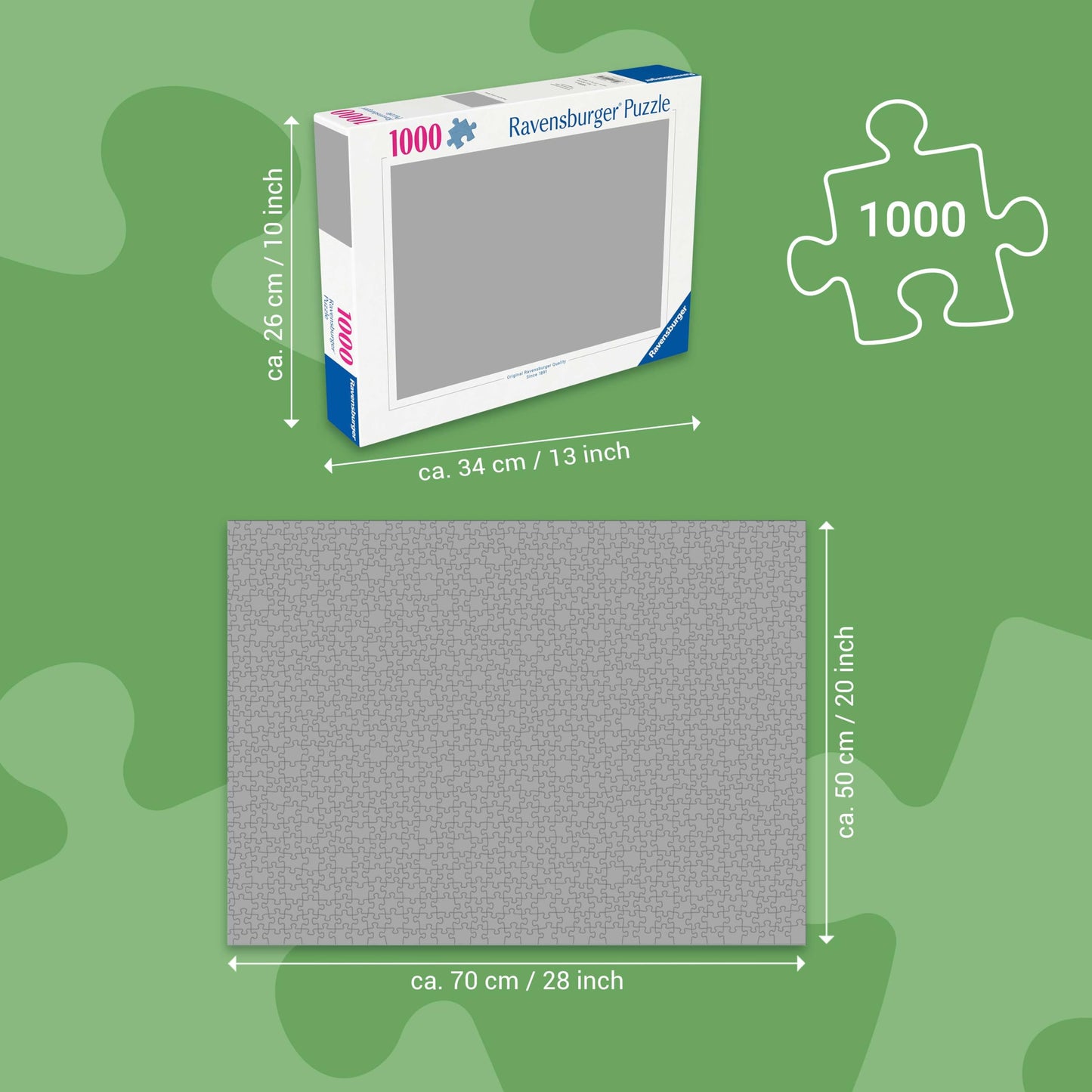 Puzzle Ravensburger 12001271 - Jubilare 50 ani: Satul de Crăciun, Ediție Limitată - Puzzle 1000 piese pentru adulți și copii de la 14 ani, Puzzle de Crăciun