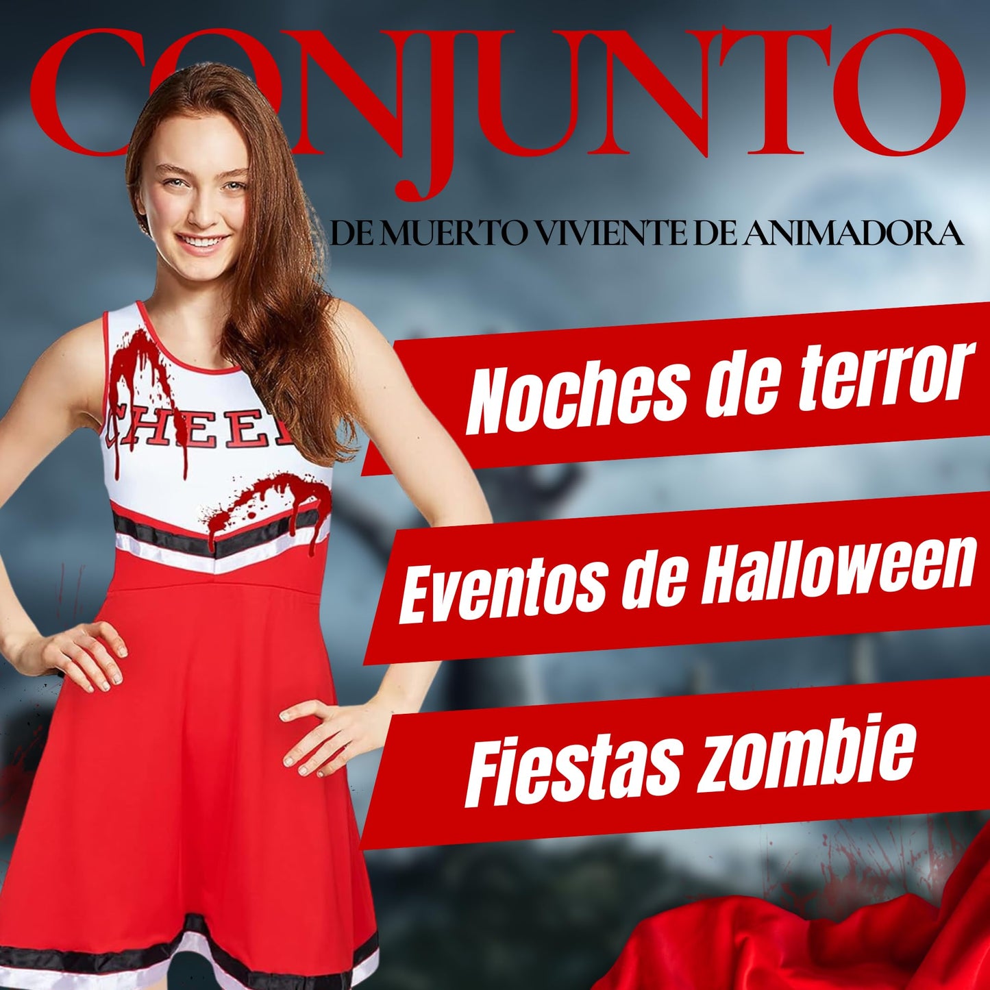 Costum de majoreta zombie - Marimea M