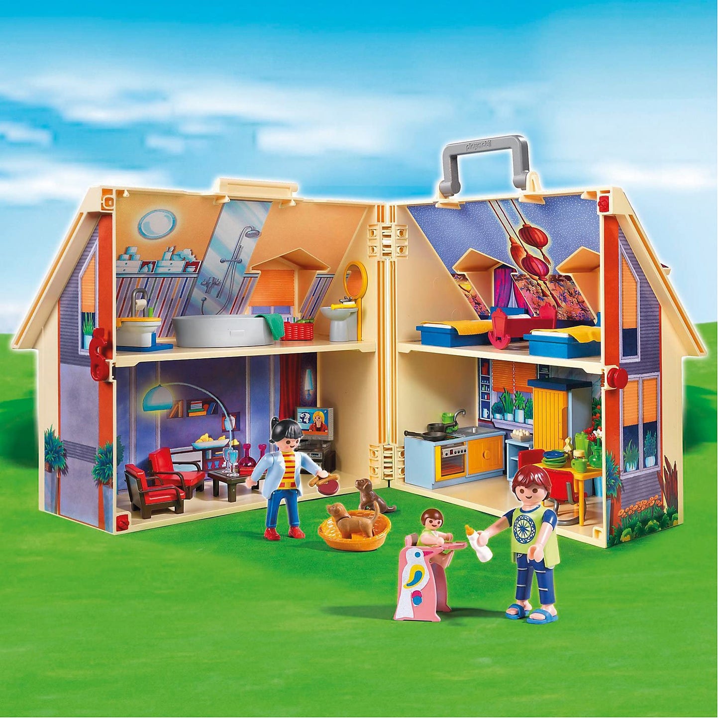 PLAYMOBIL 5167 - Noua mea casă de păpuși portabilă