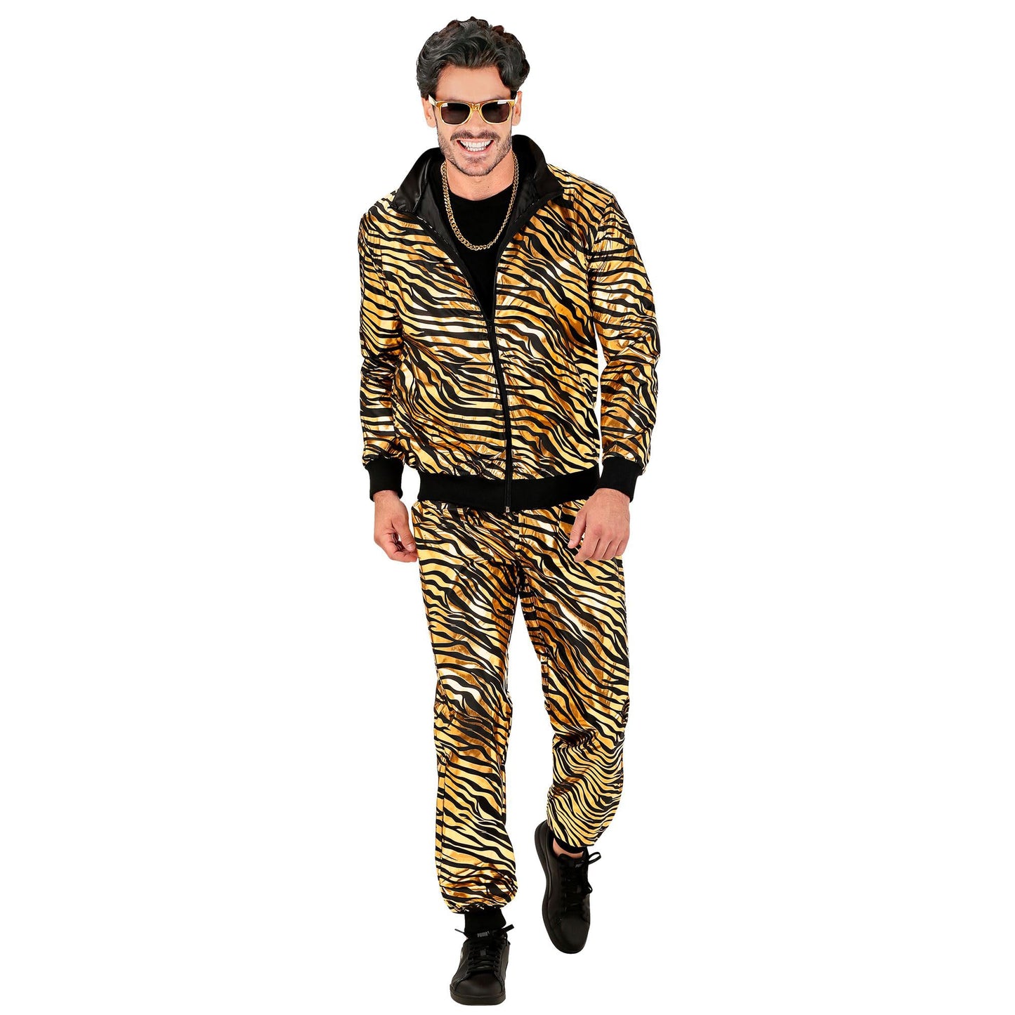 WIDMANN MILANO Costume de Petrecere - Training cu Model Animal, Outfit Anii '80, Jogging, Costum de Carnaval