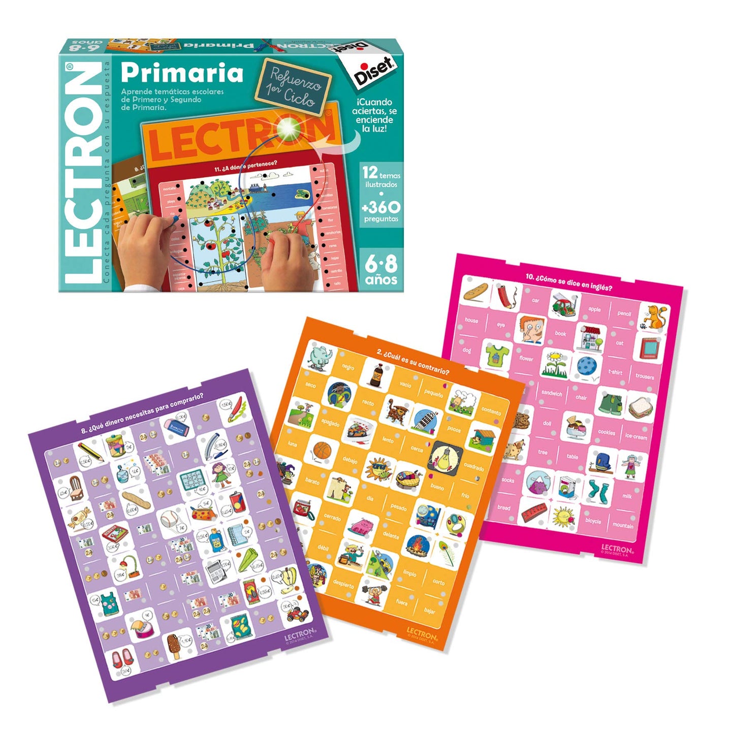 Diset Lectron Joc educativ asociere, 6+ ani (spaniolă)