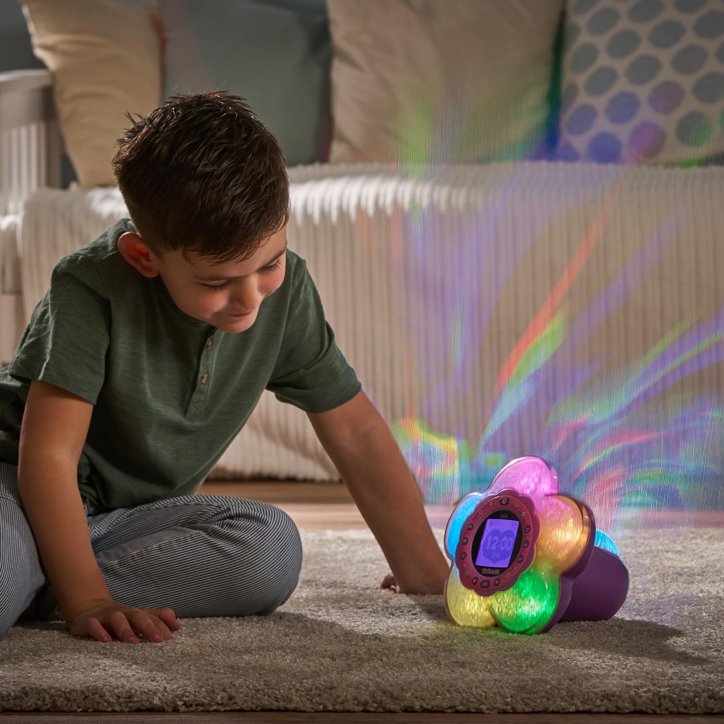 VTech Kidimagic Galaxy Light – Lumină magică și ceas deșteptător pentru momente de neuitat – Pentru copii de 6-12 ani