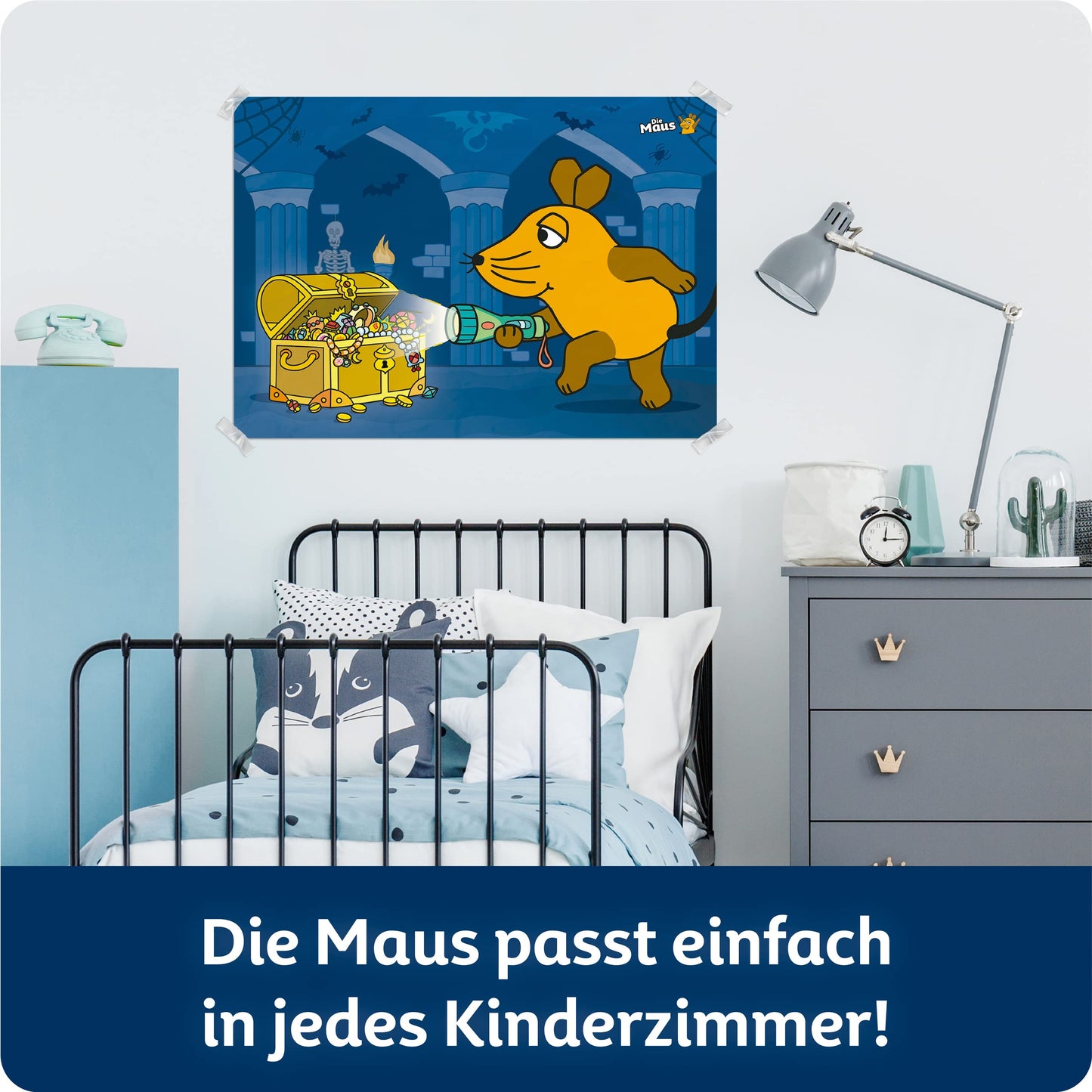 FRANZIS 67169 - Calendar de Advent Escape cu Maus - Comoara ascunsă a castelului, 24 de enigme captivante pentru perioada Adventului, pentru copii de la 7 ani.