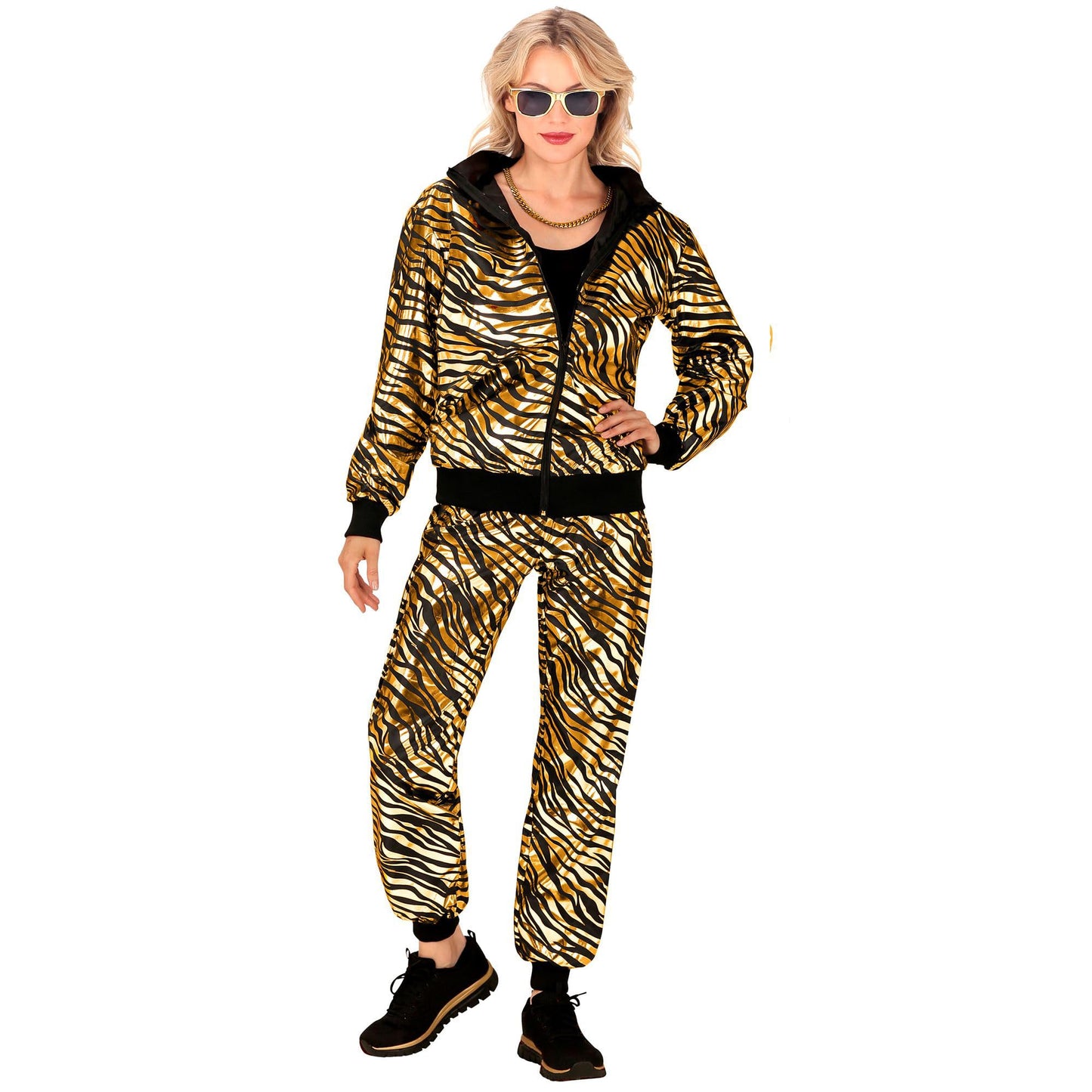 WIDMANN MILANO Costume de Petrecere - Training cu Model Animal, Outfit Anii '80, Jogging, Costum de Carnaval