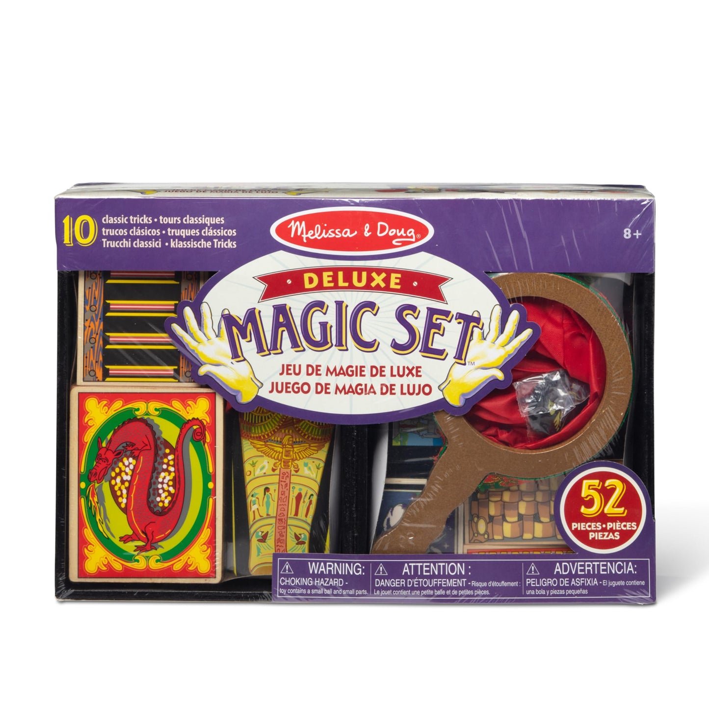 Melissa & Doug Set de Magie de Lux | Magician - Joc de Rol | Jucărie pentru Copii | 8+ | Cadou pentru Băieți sau Fete