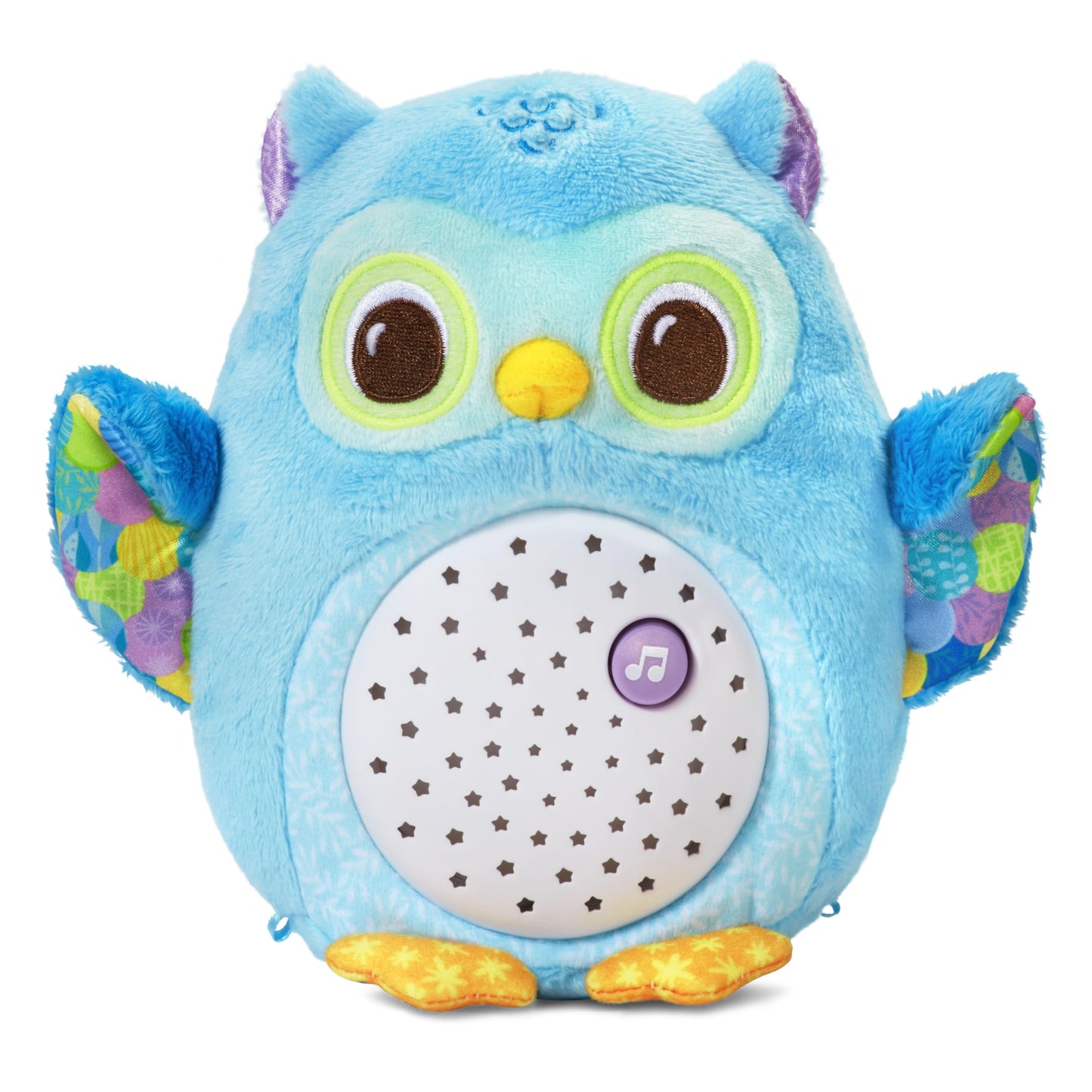 VTech Lumi Eule Set de noapte muzical din pluș pentru bebeluși cu muzică liniștitoare și lumini, de la naștere