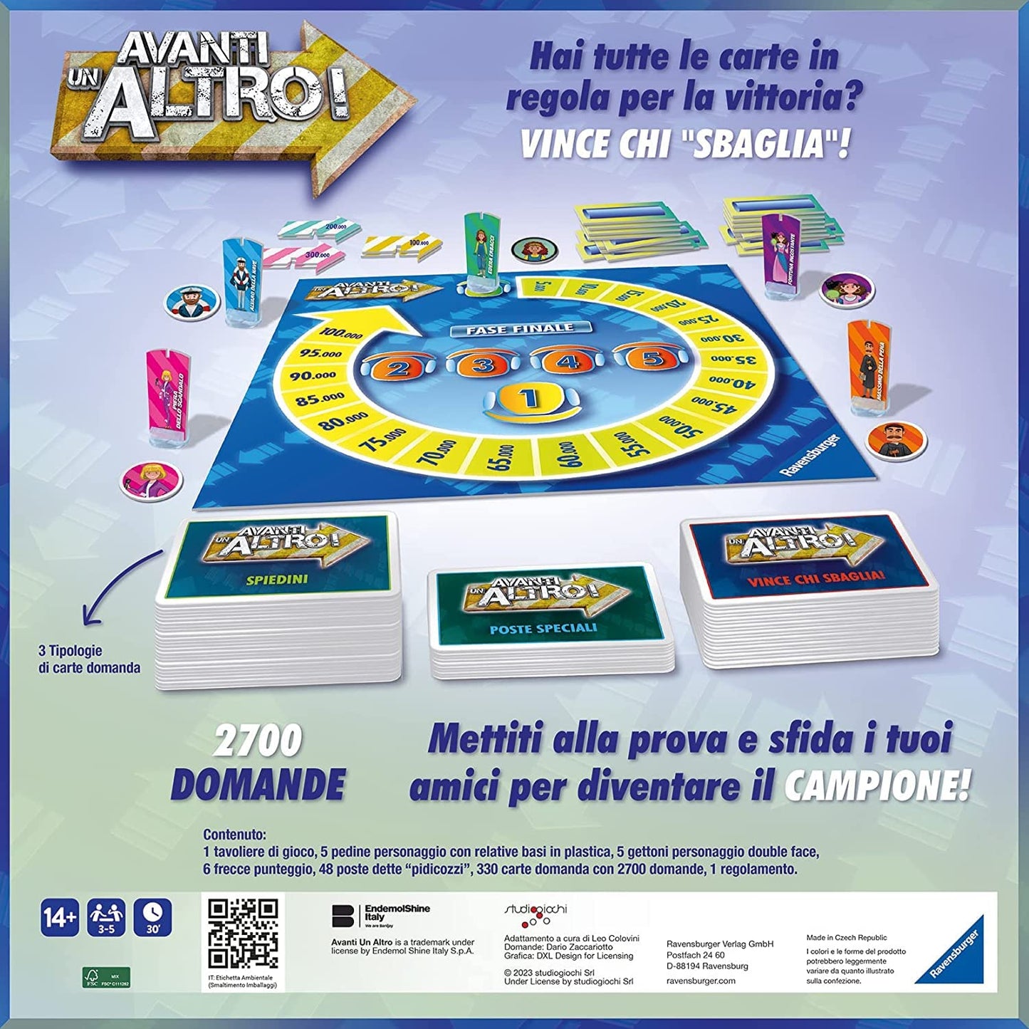 Ravensburger - Joc de societate, 3-5 jucători, 14+ ani
