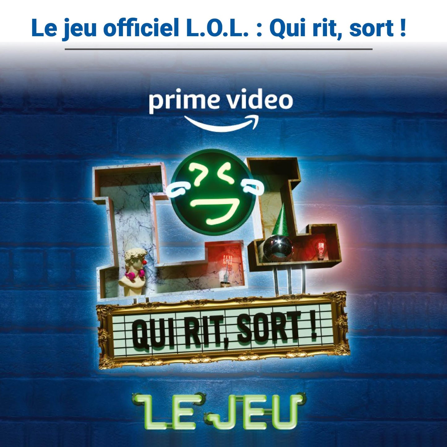 Ravensburger LOL: Qui lacht, Sort! – Joc de societate pentru 3-8 jucători, de la 14 ani, unisex – versiune în franceză