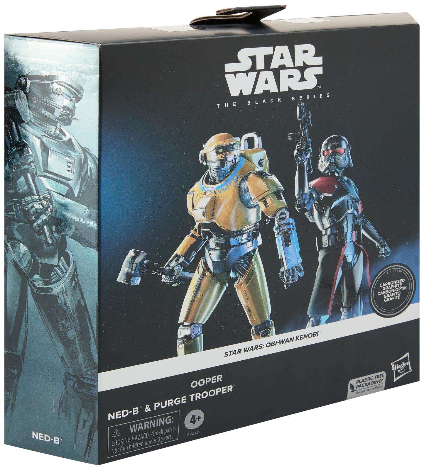 Star Wars The Black Series, Ned-B și Purge Trooper, Pachet de 2 Figurine din Grafit de 15 cm, Exclusiv pe Amazon