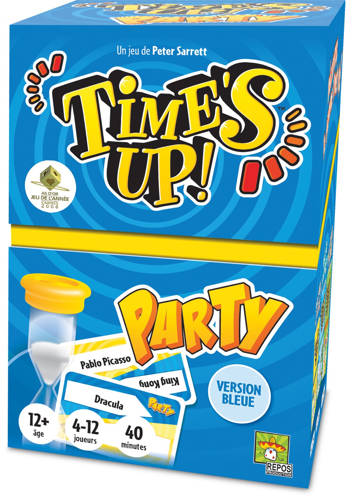 JOC DE ÎNTREBĂRI ȘI RĂSPUNSURI ASMODEE PARTY TIME'S UP FAMILY ASMODEE - Versiune franceza
