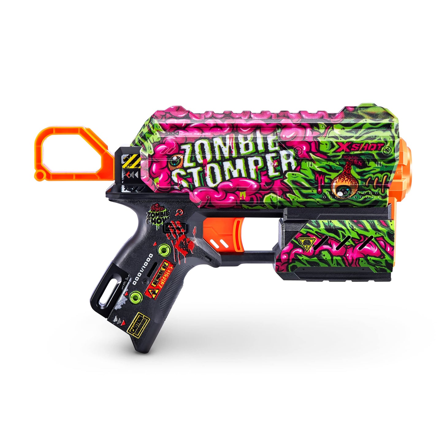 Set 2 Arme de jucarie X−SHOT SKINS FLUX, ZURU, 16 cartuse