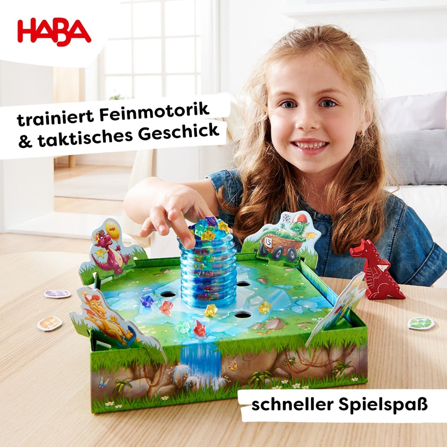 Joc boardgame, Haba, Dragon's Breath Funkelschatz, + 5 ani