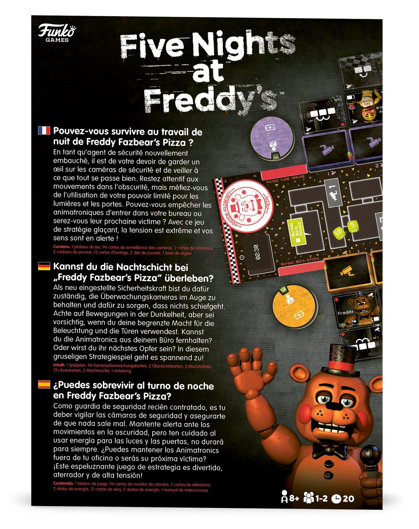 Funko Five Nights at Freddy's Joc de societate