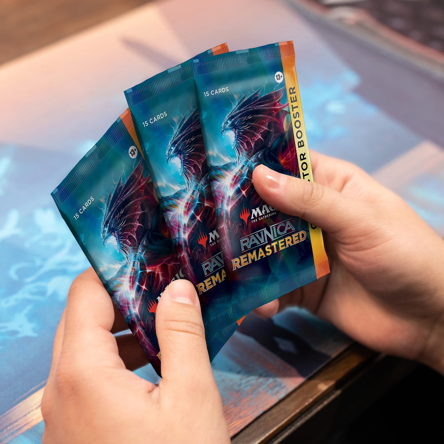 Carti de Joc, Magic: The Gathering Ravnica Remastered 15 carti Magic - versiunea in engleza