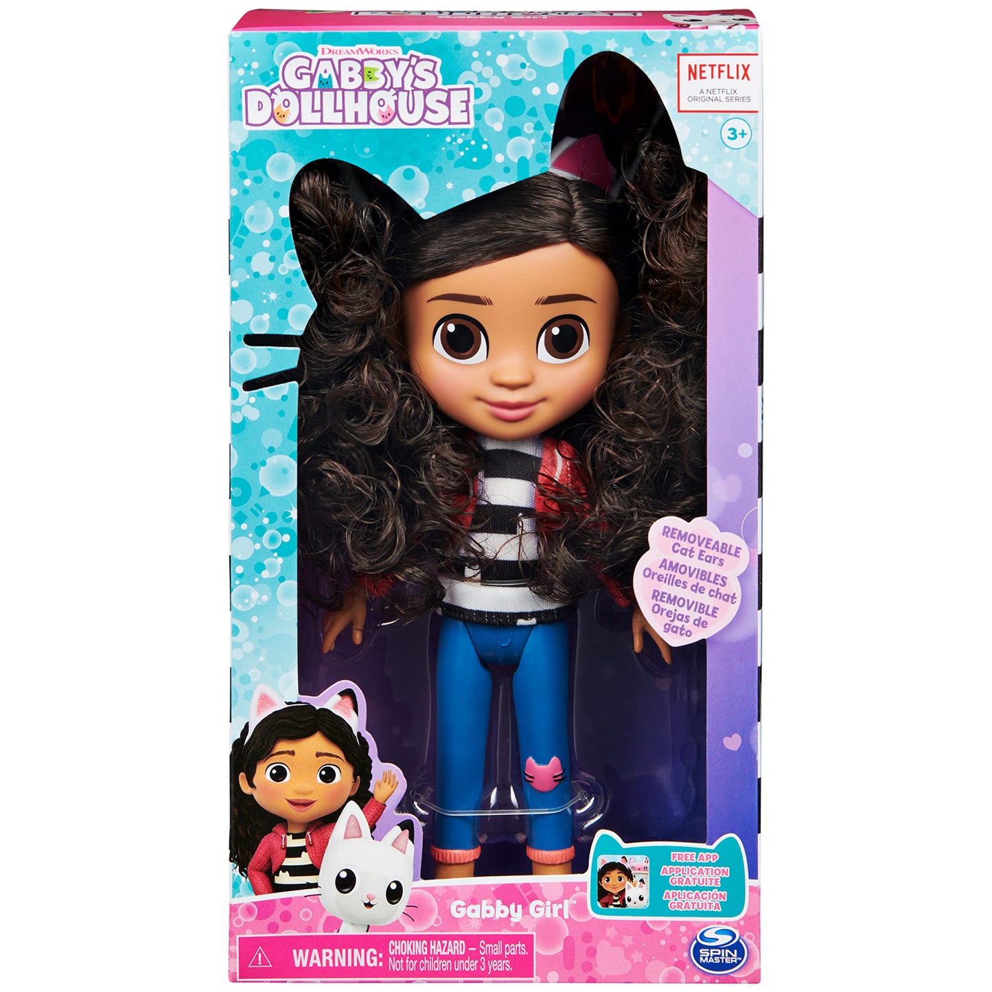 GABBY'S DOLLHOUSE - PĂPUȘA GABBY - Păpușa Gabby 20 cm 6060430 - Jucării pentru copii 3 ani +