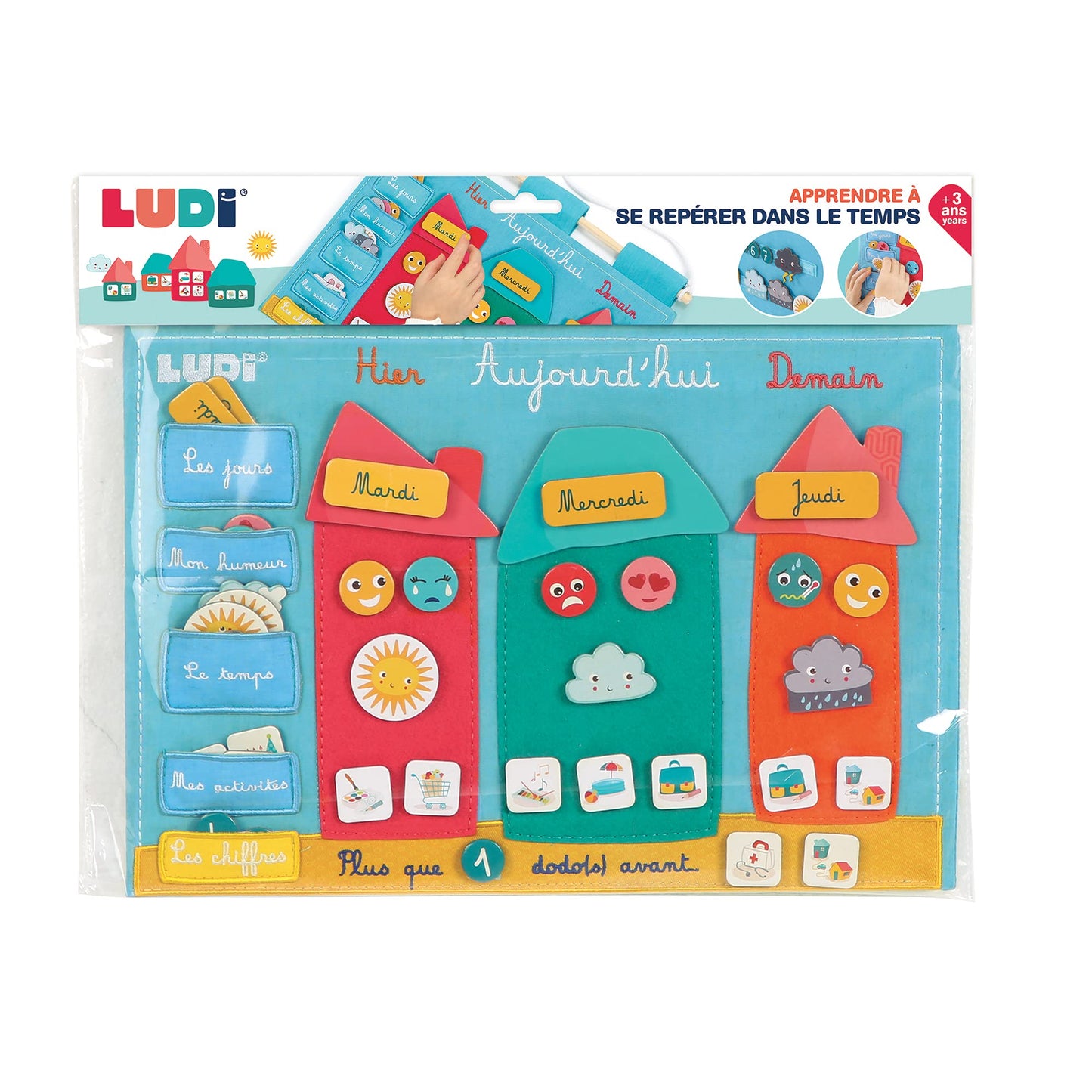 Ludi 50001 Concept Tabără de Învățare, Multicolor, 1 Unitate (Set de 1)