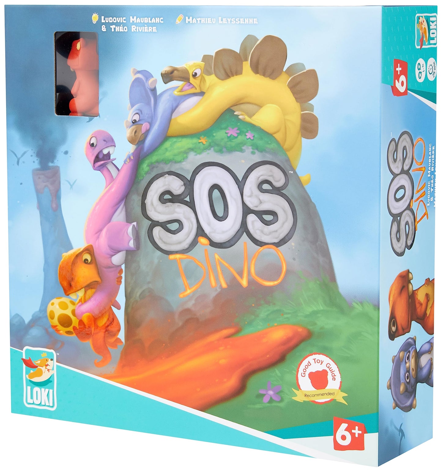 Joc de societate cooperativ SOS Dino CSGSOSD, Multicolor