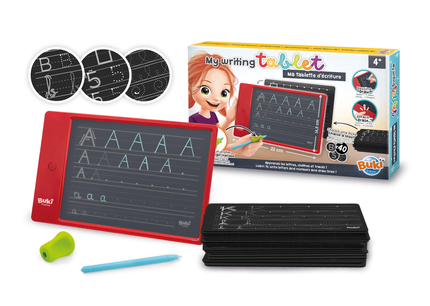 BUKI 5607 Tableta LCD scriere litere si cifre