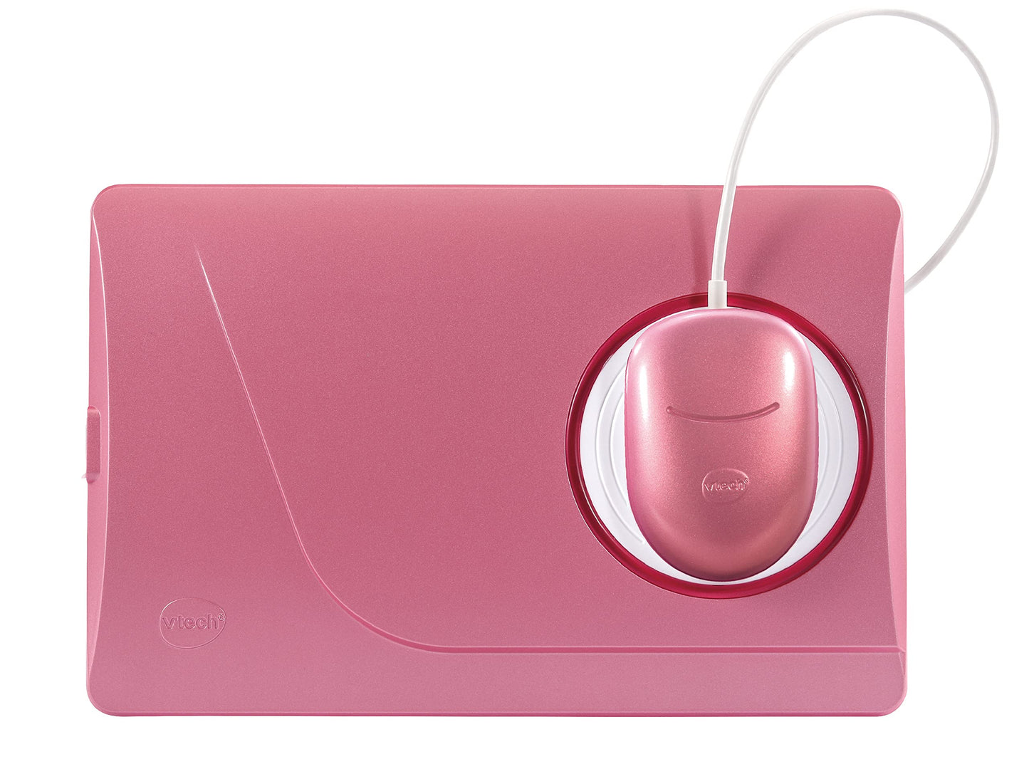 Vtech Genio Laptop de Învățare roz – Laptop educațional cu acces la internet, program de text și conținuturi de învățare pentru litere, cuvinte, matematică, logică și altele – Pentru copii de 5-12 ani