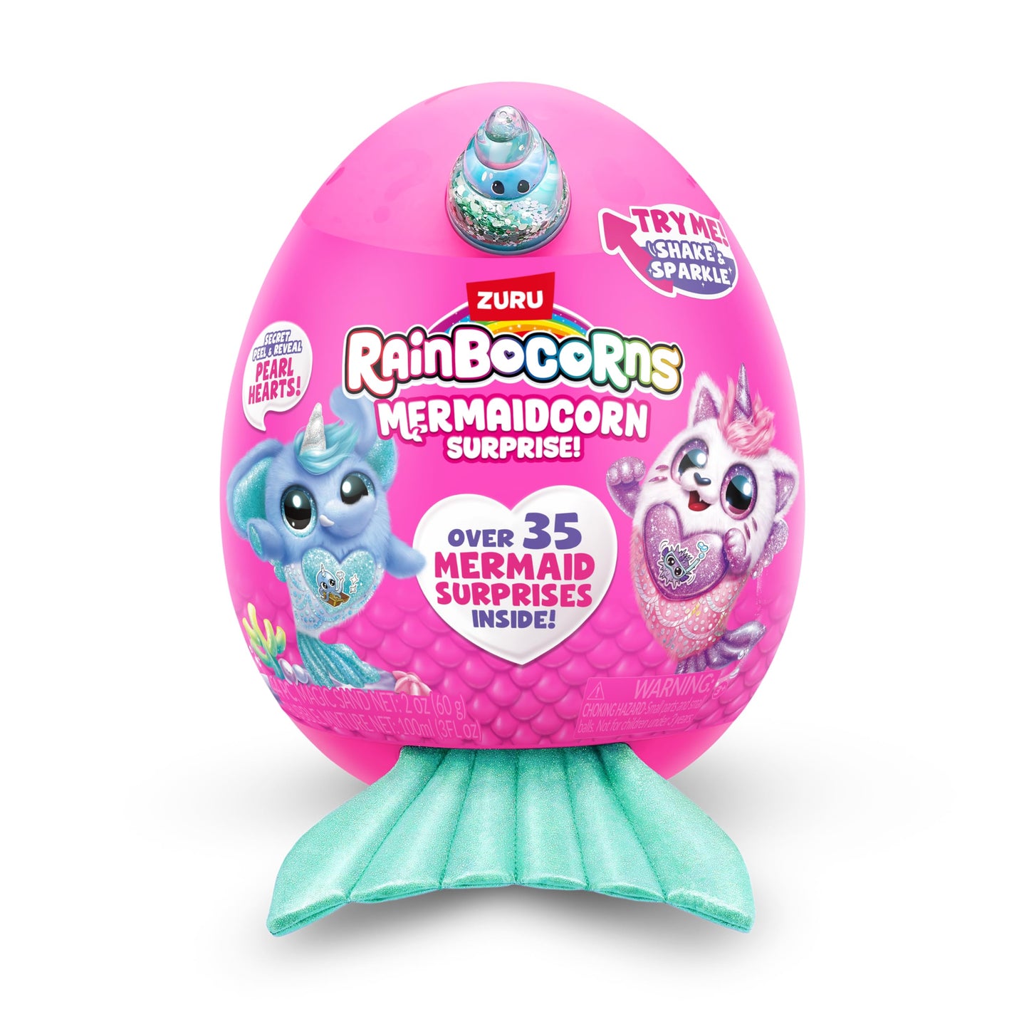 Rainbocorns Mermaidcorn S7 Elefant de plus cu surprize