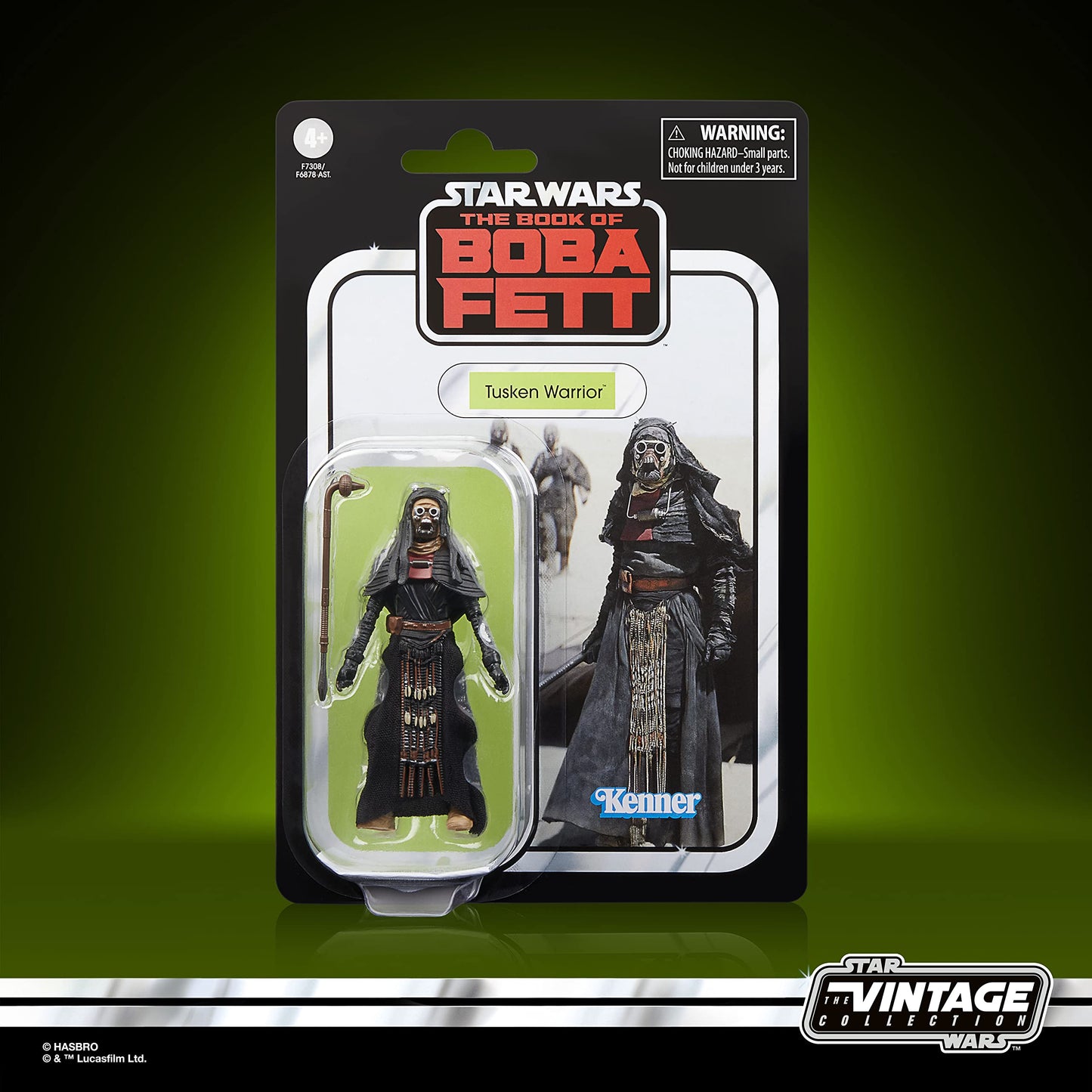 Star Wars The Vintage Collection Tusken Warrior, Figură de Acțiune Boba Fett, 9,5 cm