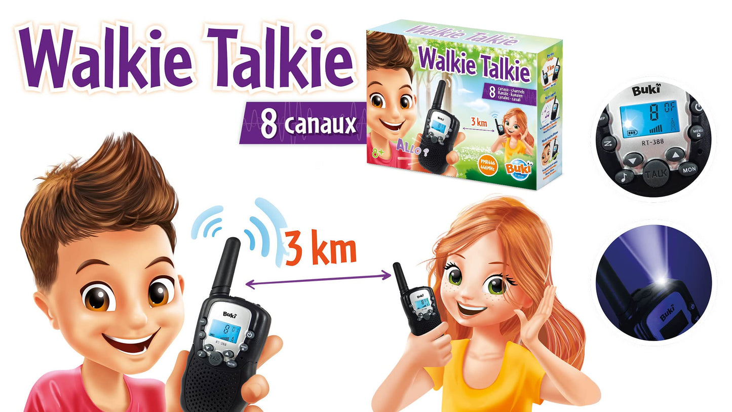 Buki - TW01 - Walkie Talkie, Multicolor