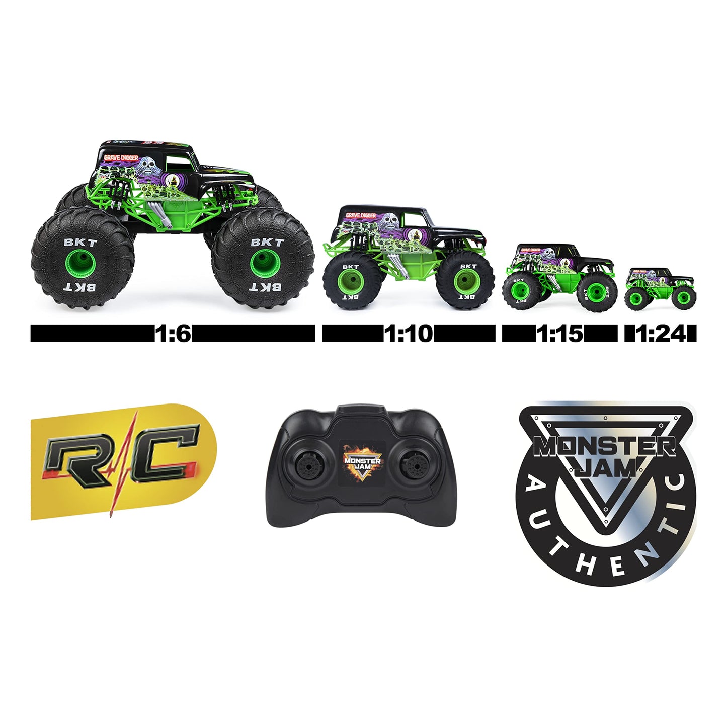 Masinuta Monster Jam RC - El Toro Loco, 1:24