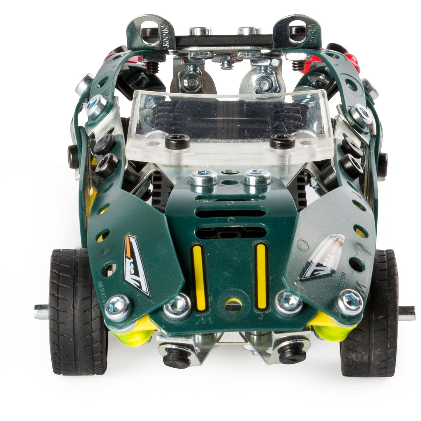 MECCANO Erector 5 în 1 Kit de Construcție Roadster cu Împingere, pentru vârste de 8 ani și peste, Jucărie Educațională STEM