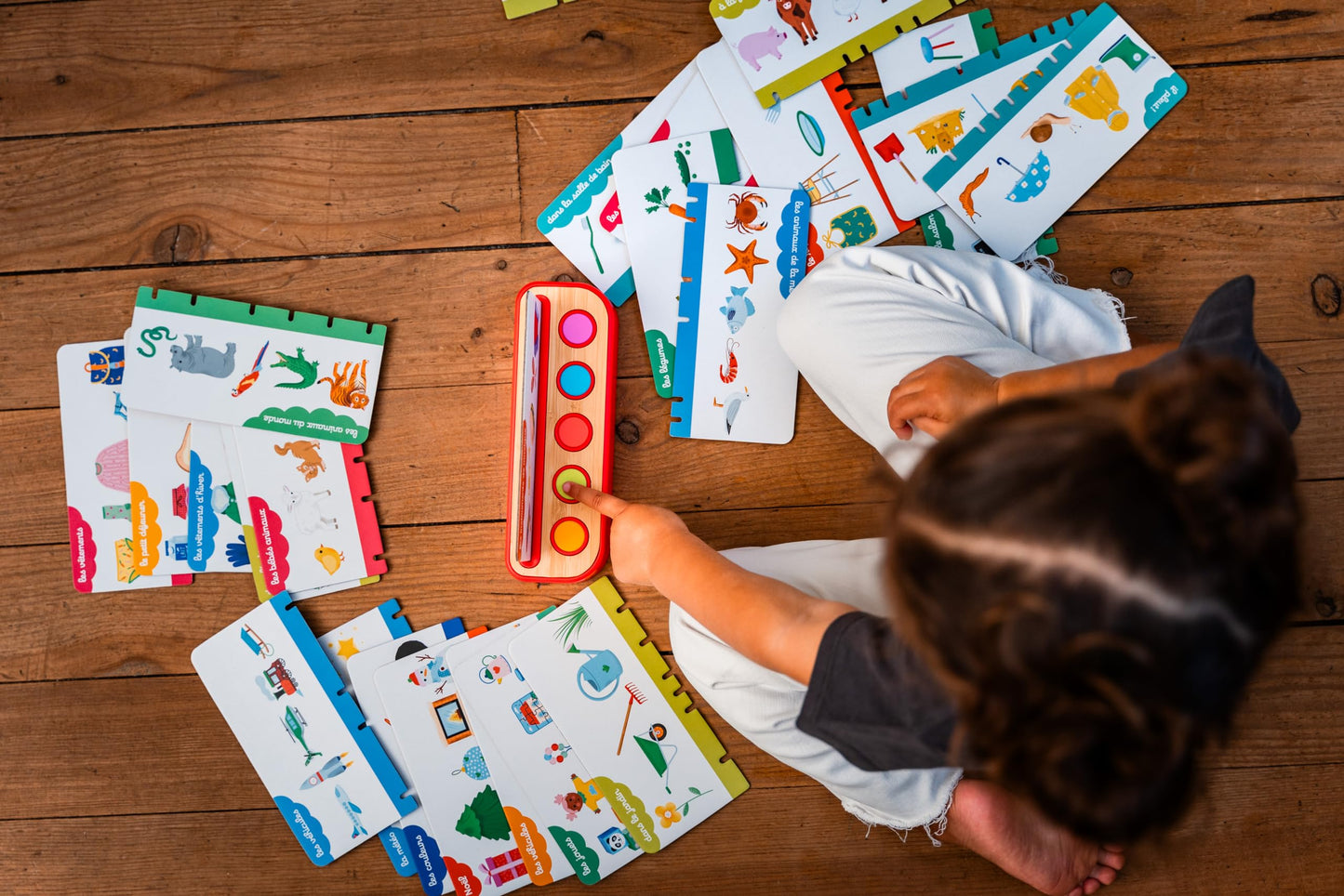 Nathan — Carte cu imagini vorbitoare — Joc educativ interactiv — Descoperă și învață cuvinte — De la 18 luni, In limba franceza