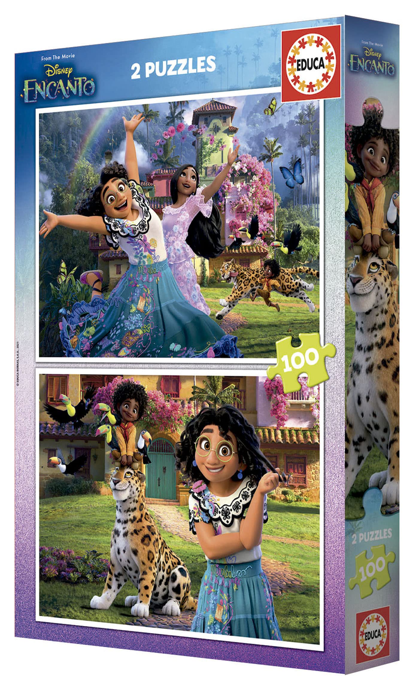 Educa Puzzle Disney Encanto, 2x100 piese, 6+ ani