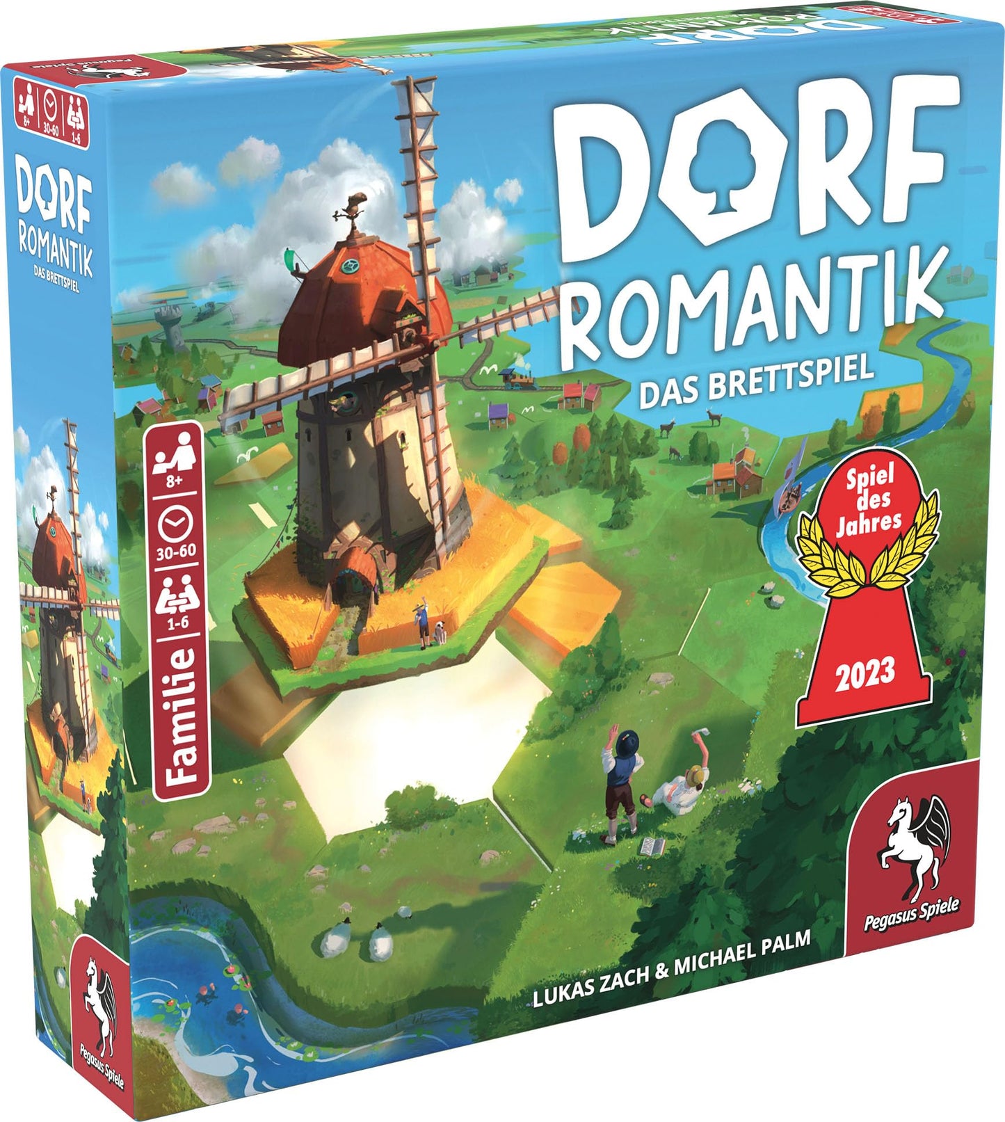 Pegasus Spiele 51240G Dorfromantik *Jocul Anului 2023* Jucării de Masă