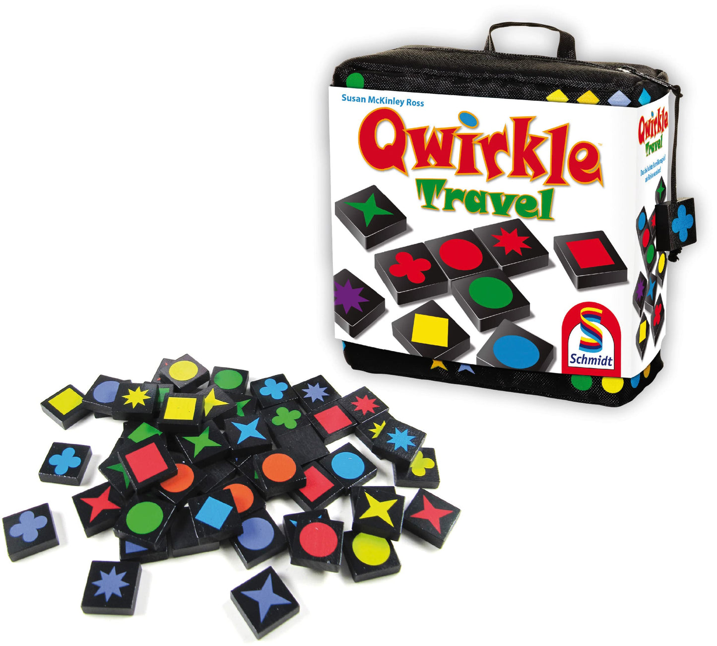 Qwirkle Travel Schmidt Spiele 49270 - Jocul Anului 2011, Varianta de Călătorie
