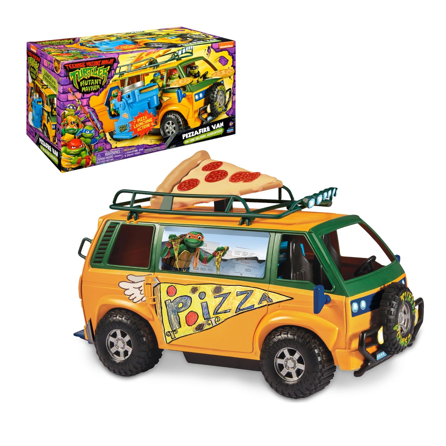 Jucarie Furgoneta Livrare Pizza Testoasele Ninja