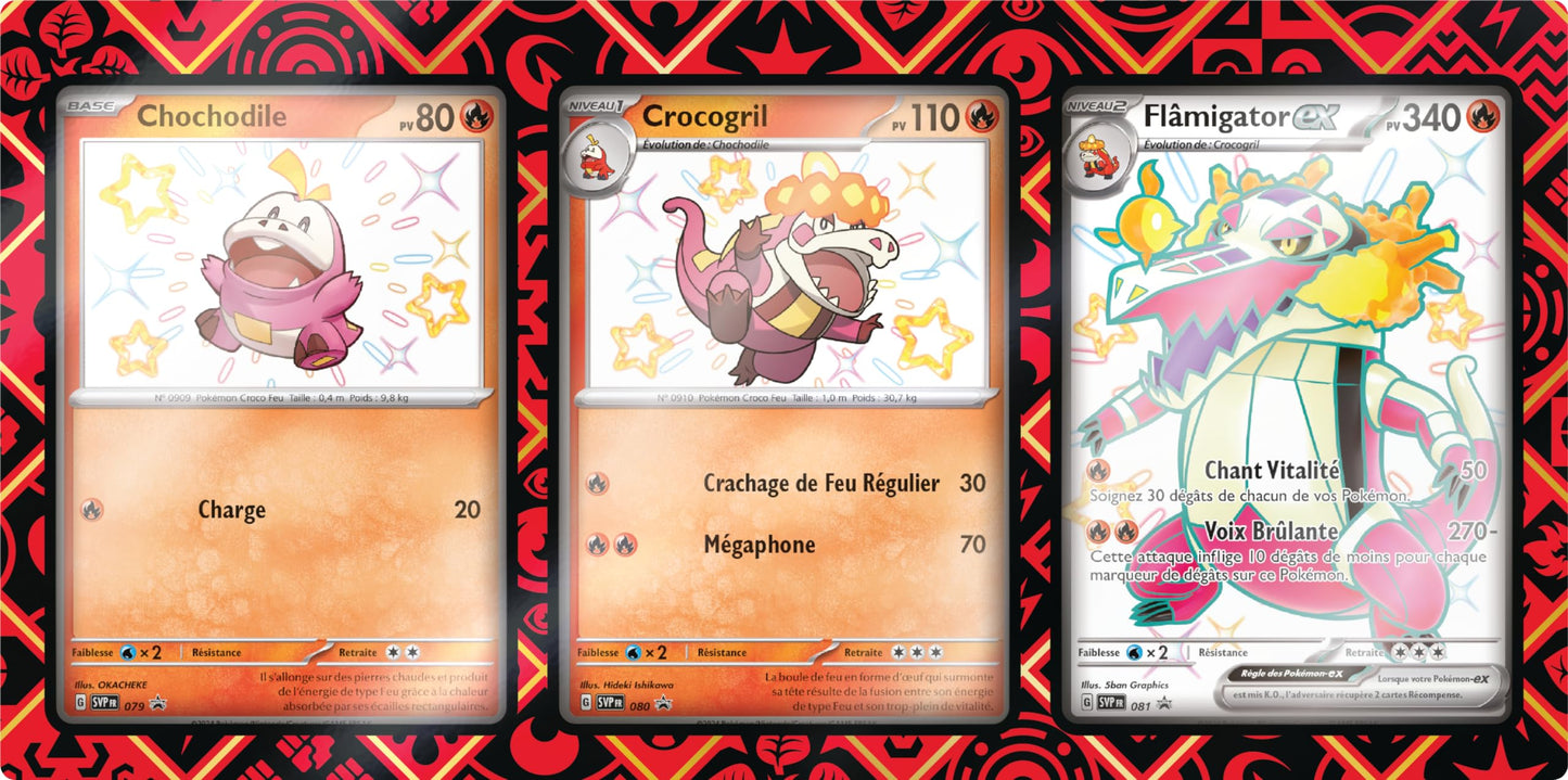 Colecția Premium Pokémon - Flâmigator-ex