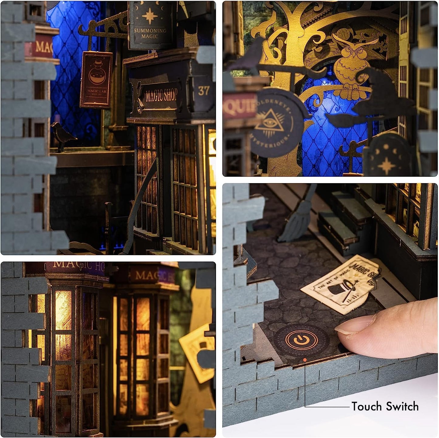 Puzzle 3D - Cotor de Carte DIY - Casa Magica TGB03