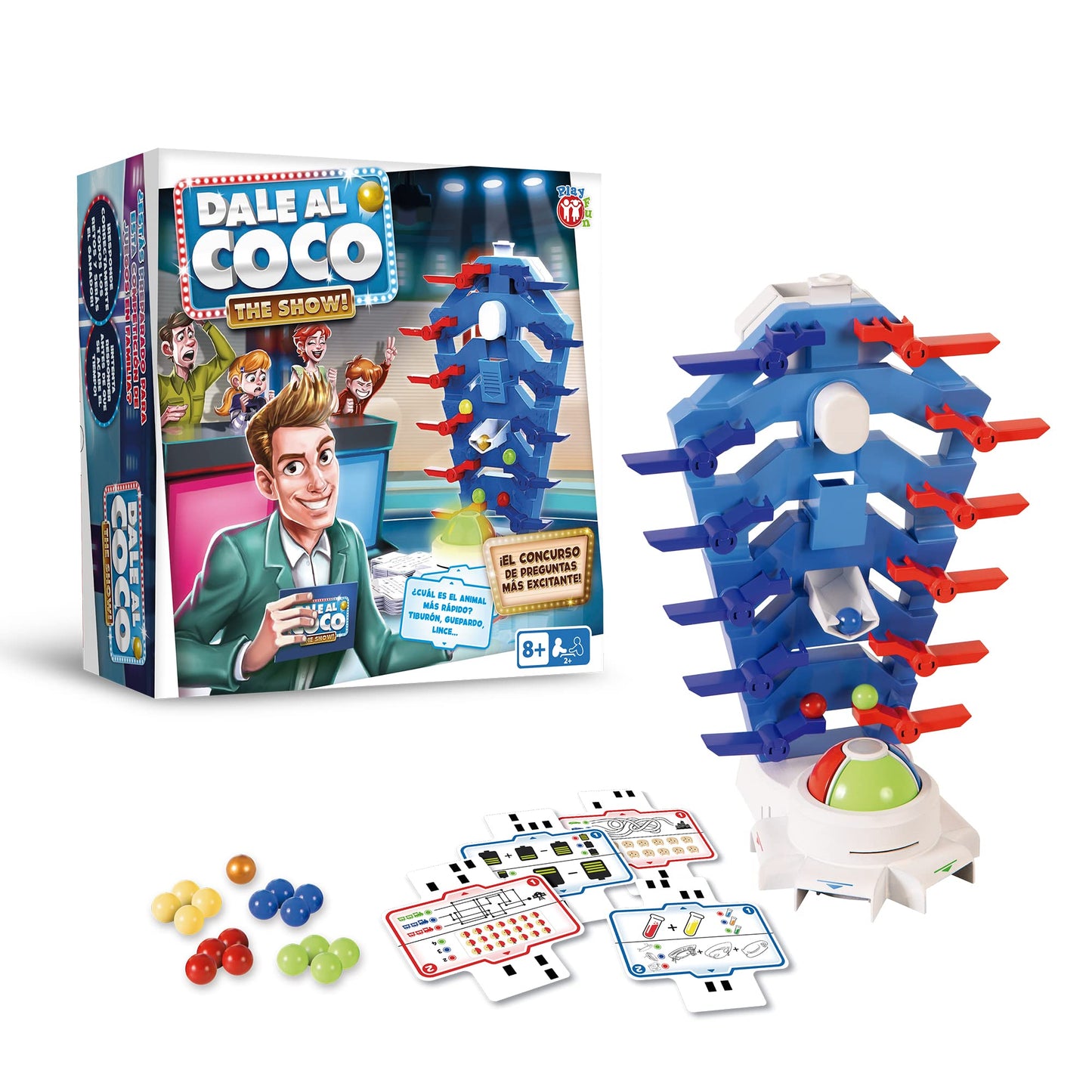 Joacă Distractivă cu IMC TOYS - Coco Show, Joc de Masă și Cărți Strategice pentru Vârste de Peste 8 Ani