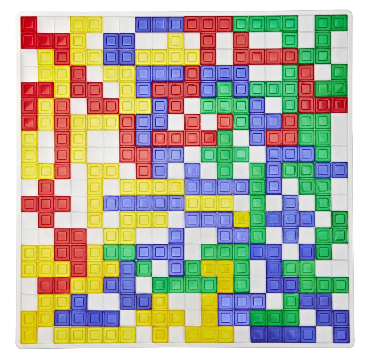 Joc de societate Mattel Games Blokus, joc de strategie pentru 2-4 jucători, ideal pentru familie, recomandat de la 7 ani, BJV44