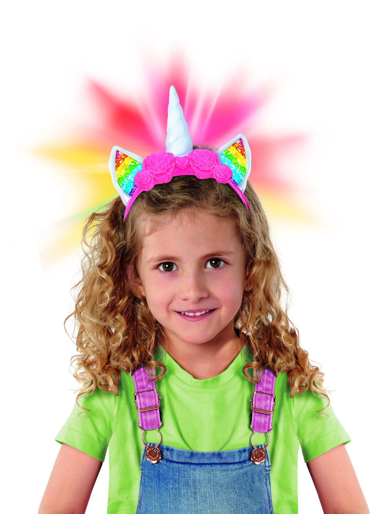 Simba 105562480 Steffi Love Girls Cordeluță Unicorn cu Lumină și Efect de Schimbare a Culorii, 24 cm, de la 3 ani